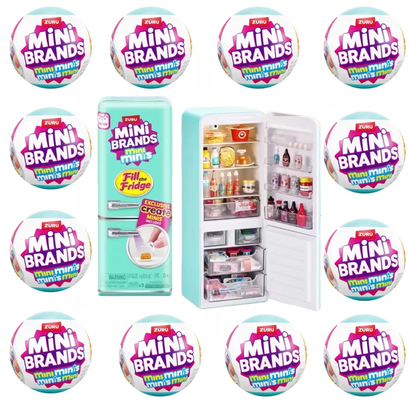 Party Games Mini - New ZURU Mini Brands Refrigerator Ball