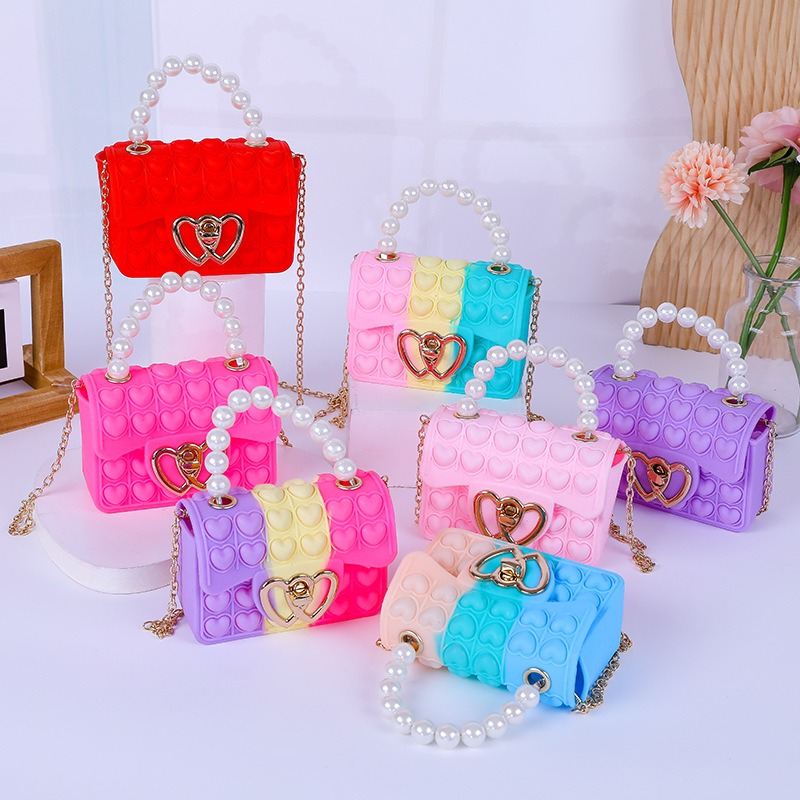 Party Games Mini - Silicone Love Bubble Jelly Bag, Popper