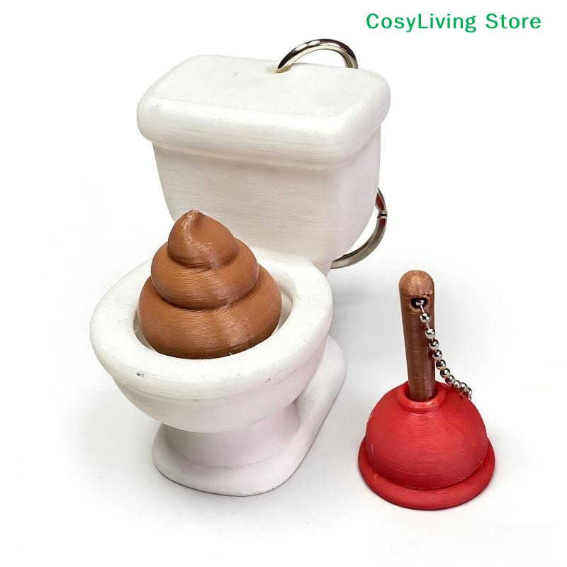 Party Games Game - [CL]1/2Pcs Calming Keychain Keys Finger Button
