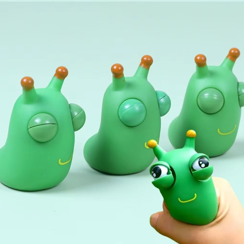 Party Games Adults Funny - 1/3PCS Novelty Green Worm Squeeze Toys