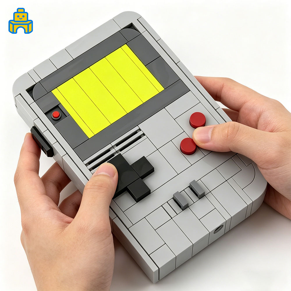 Party Games Console - DIY Handheld Game Console Building Blocks