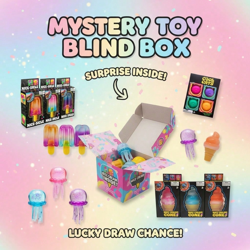 100+Pcs Sensory Squishy Blind  - Party Games Birthday recension och pris