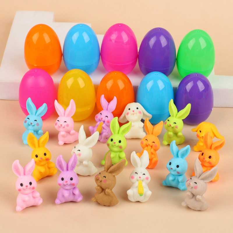 24Pcs Easter Egg With Rabbit F - Party Games Egg recension och pris
