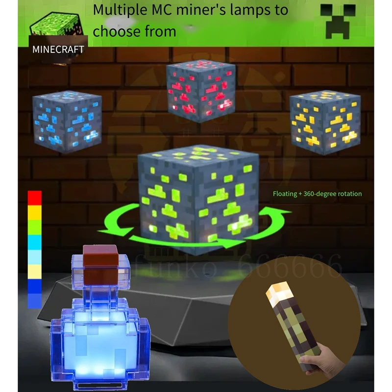 Mini Flashlight Torch Keychain - Party Games Minecraft recension och pris