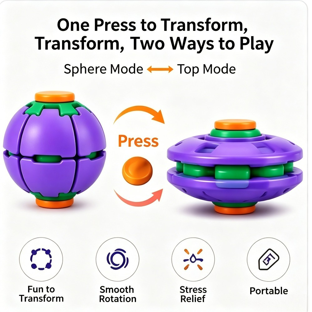 Transforming Fidget Spinner Ba - Party Games Game recension och pris