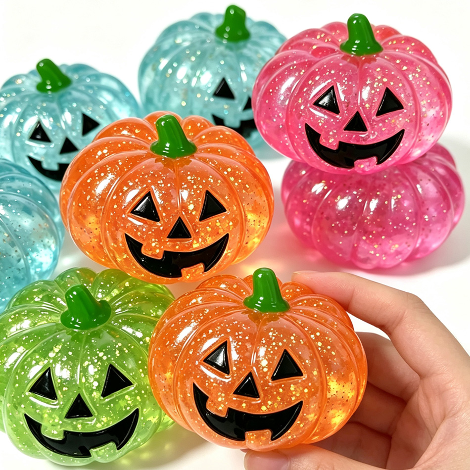 Halloween Pumpkin Maltose Squi - Party Games Adults Funny recension och pris