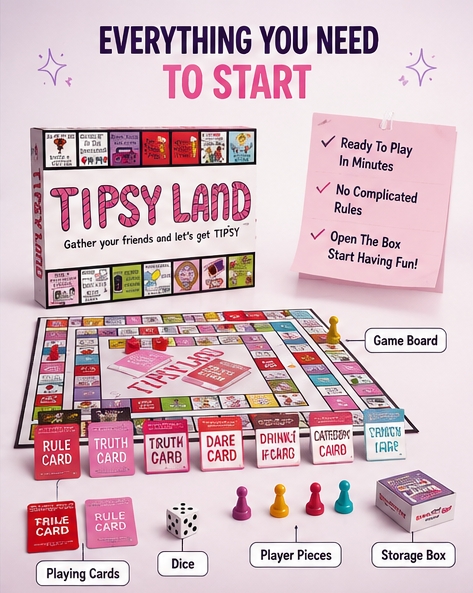 Party Gift of Tipsy Land Party - Party Games App recension och pris