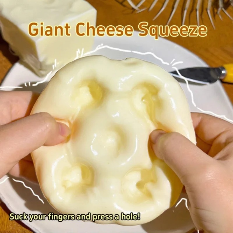 Taba Squishy Cheese Cube Stres - Party Games Game recension och pris