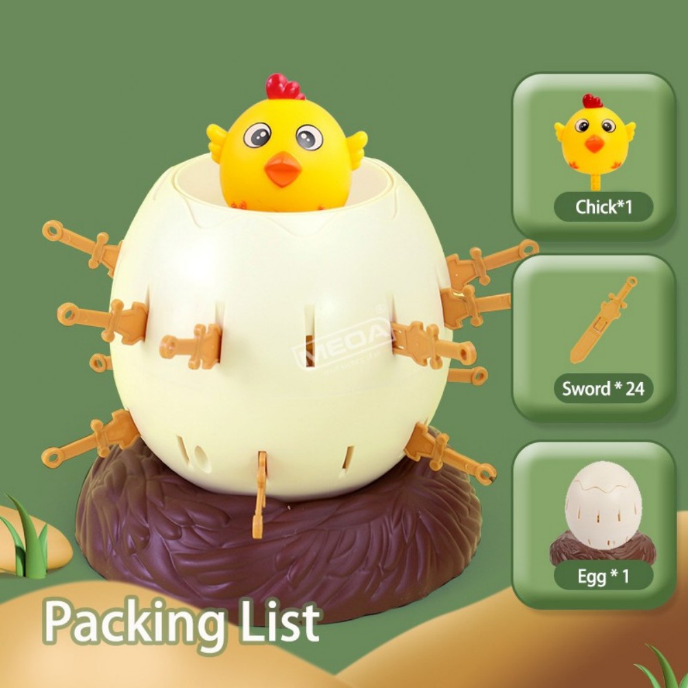 Pop Up Chicken Egg Barrel Game - Party Games Egg recension och pris