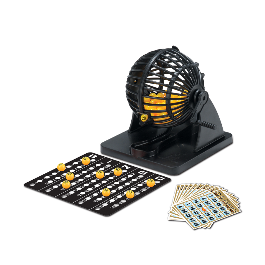 Bingo Lottery Machine Cage Swe - Party Games Console recension och pris
