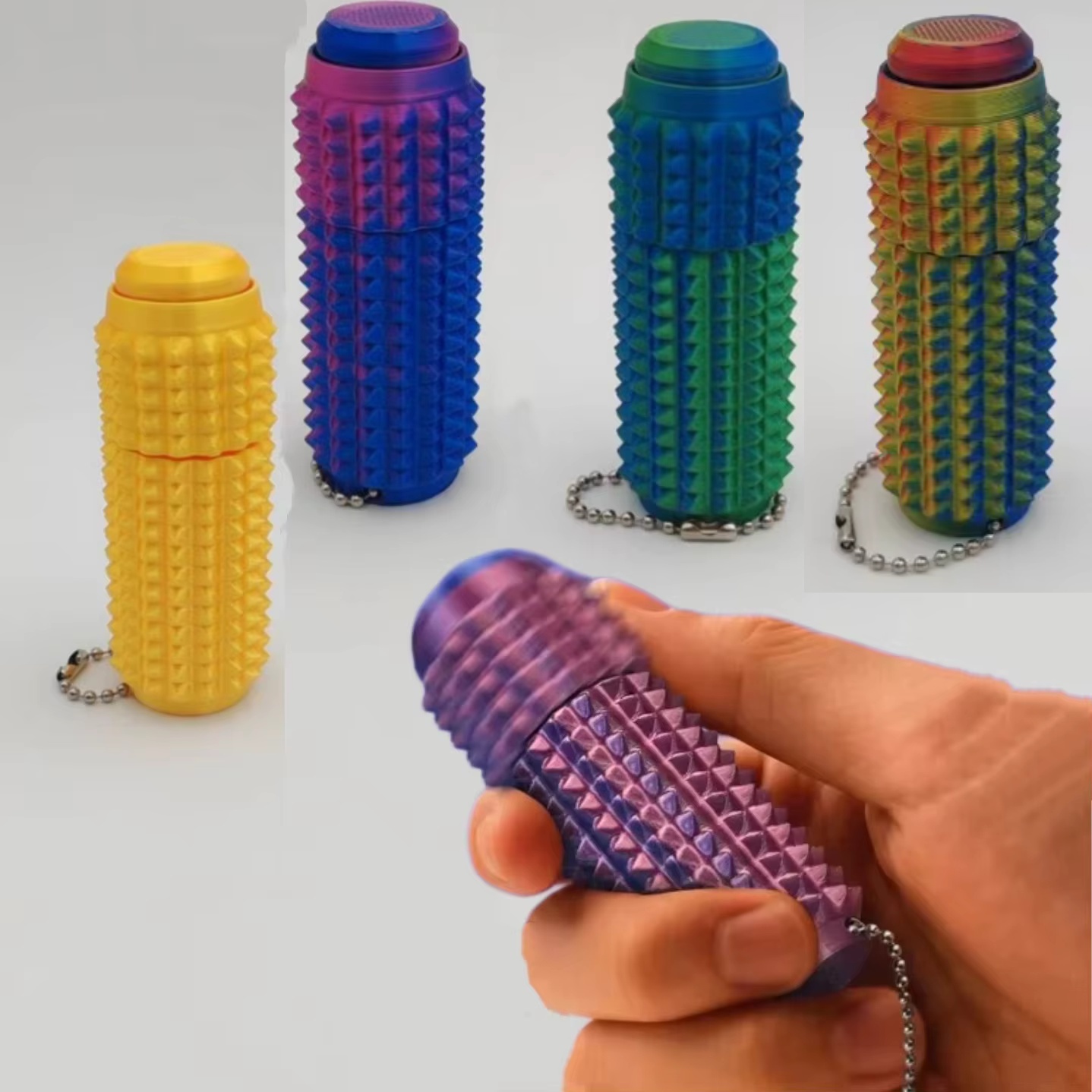 Funny 3D Printed Spiky Fidget  - Party Games Adults Funny recension och pris