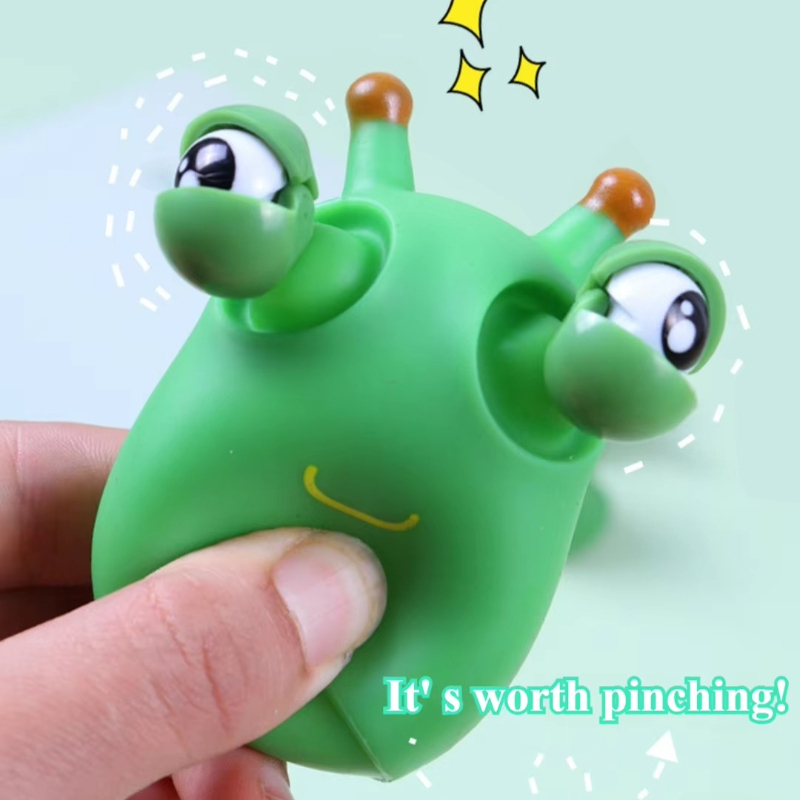 1/3PCS Novelty Green Worm Sque - Party Games Adults Funny recension och pris