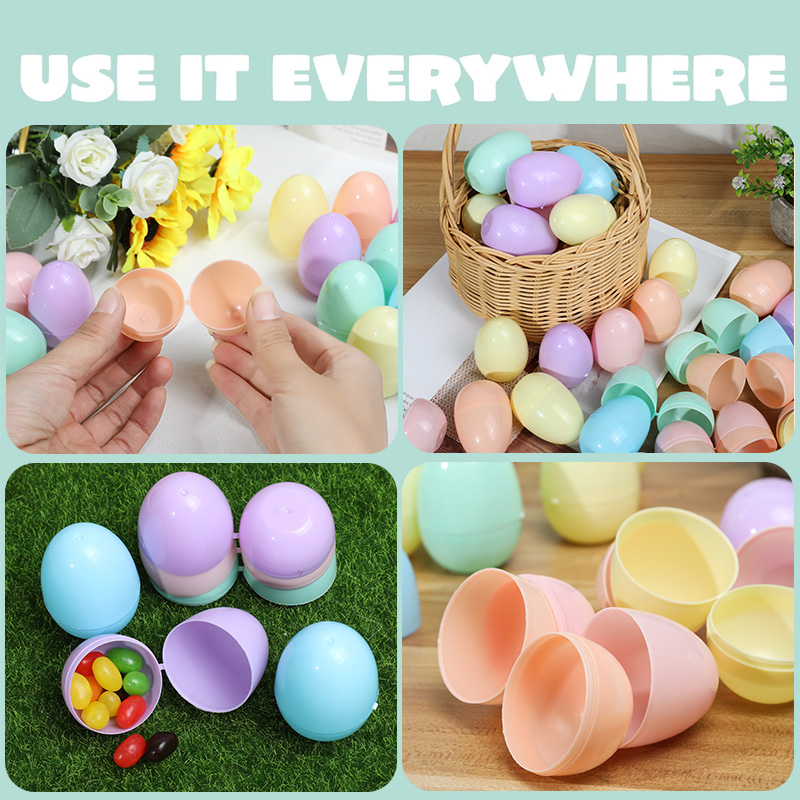 12/24-Pack Fillable Easter Egg - Party Games Egg recension och pris
