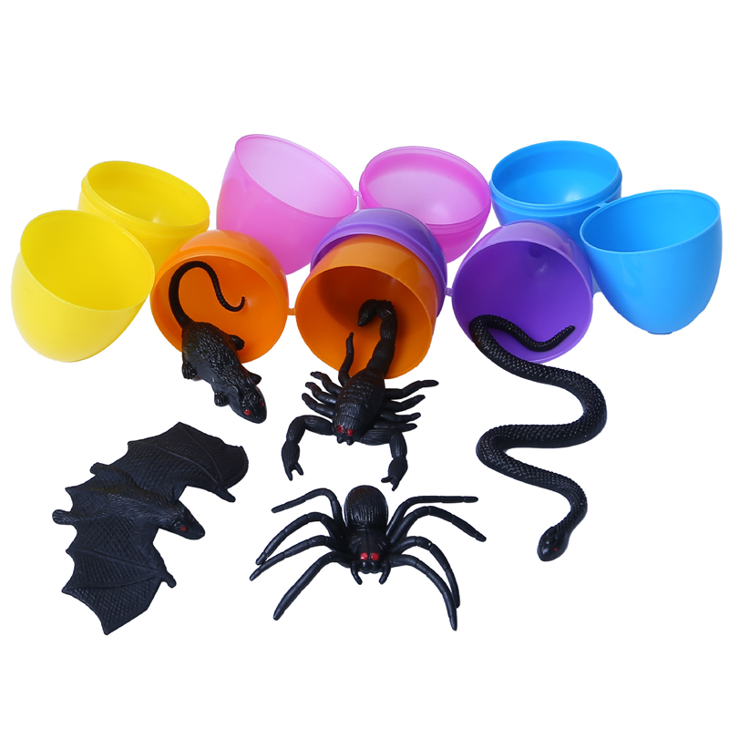 12/24Pcs Empty Easter Eggs Pla - Party Games Egg recension och pris