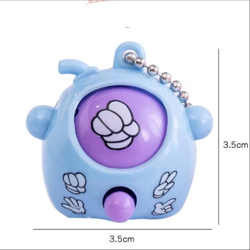 Rock Paper Scissors Egg Keycha - Party Games Egg recension och pris
