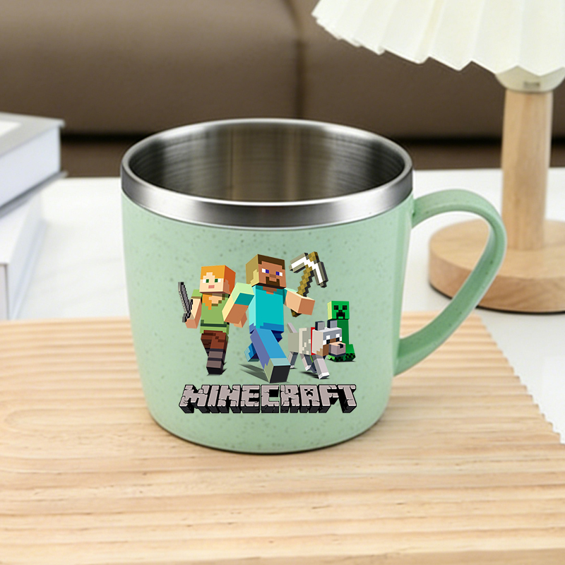 Minecrafted Stainless Steel Wa - Party Games Minecraft recension och pris