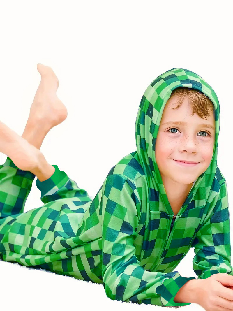 Creeper costume Carnival Boys' - Party Games Minecraft recension och pris
