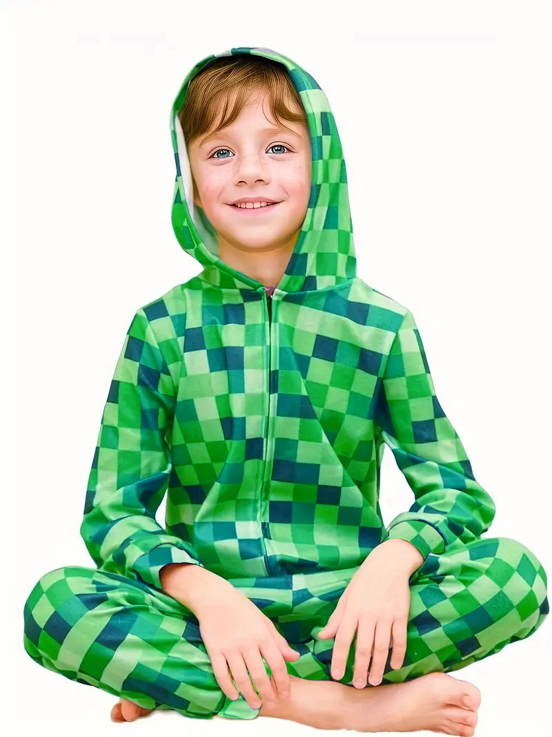 Creeper costume Carnival Boys' - Party Games Minecraft recension och pris