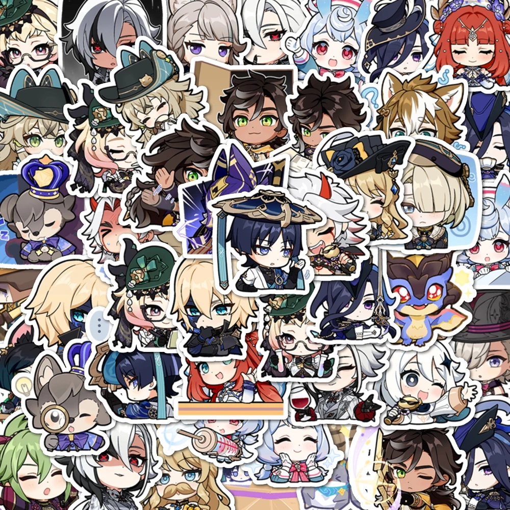 48pcs Game Character Genshin I - Party Games Console recension och pris