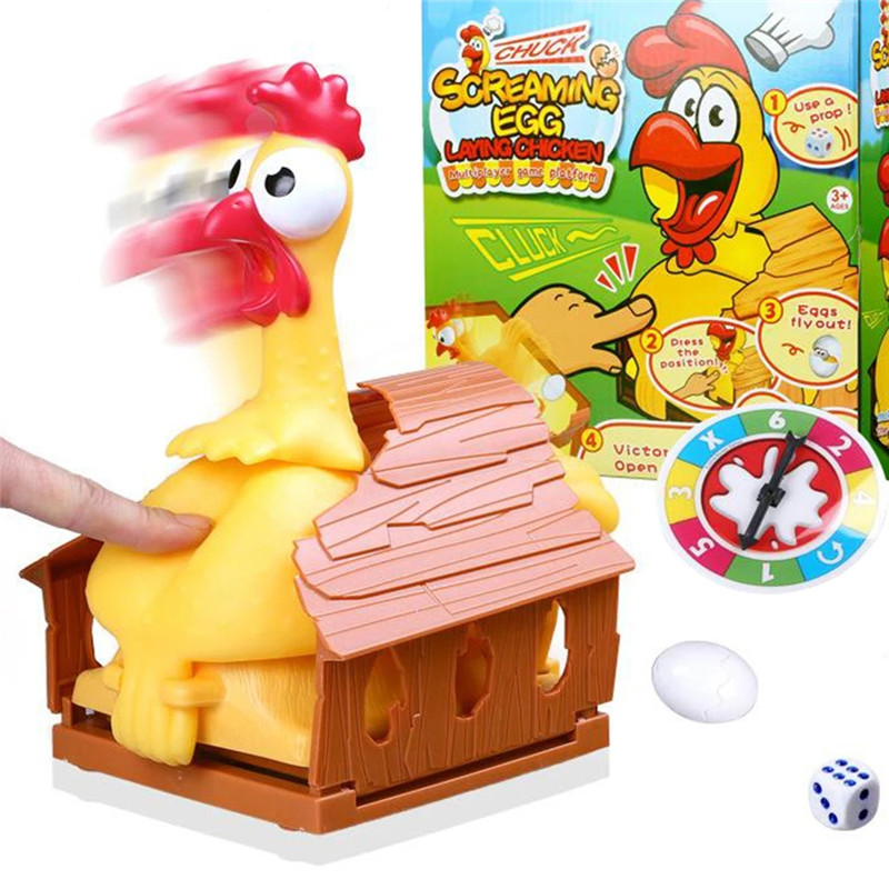 Funny Lucky Chicken Laying Egg - Party Games Egg recension och pris
