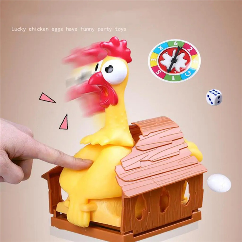 Funny Lucky Chicken Laying Egg - Party Games Egg recension och pris