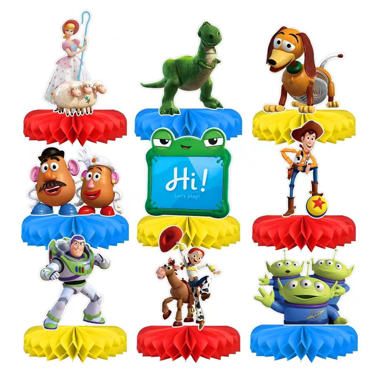 Toy Story 5 Honeycomb Centerpi - Party Games Spy recension och pris