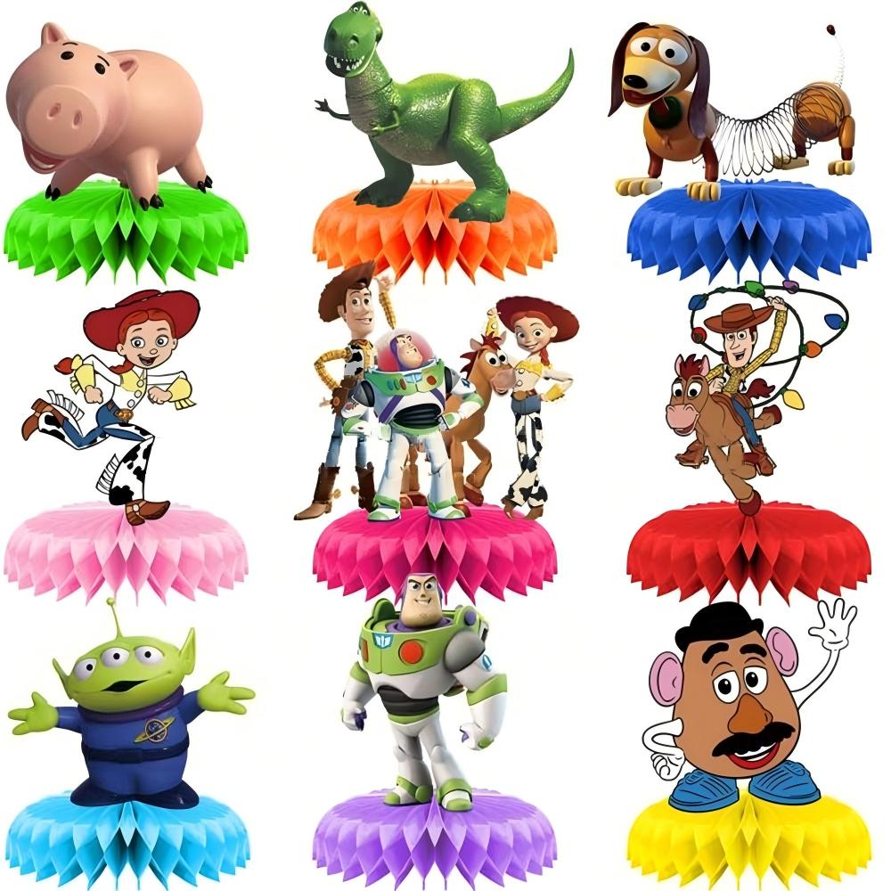 Toy Story 5 Honeycomb Centerpi - Party Games Spy recension och pris