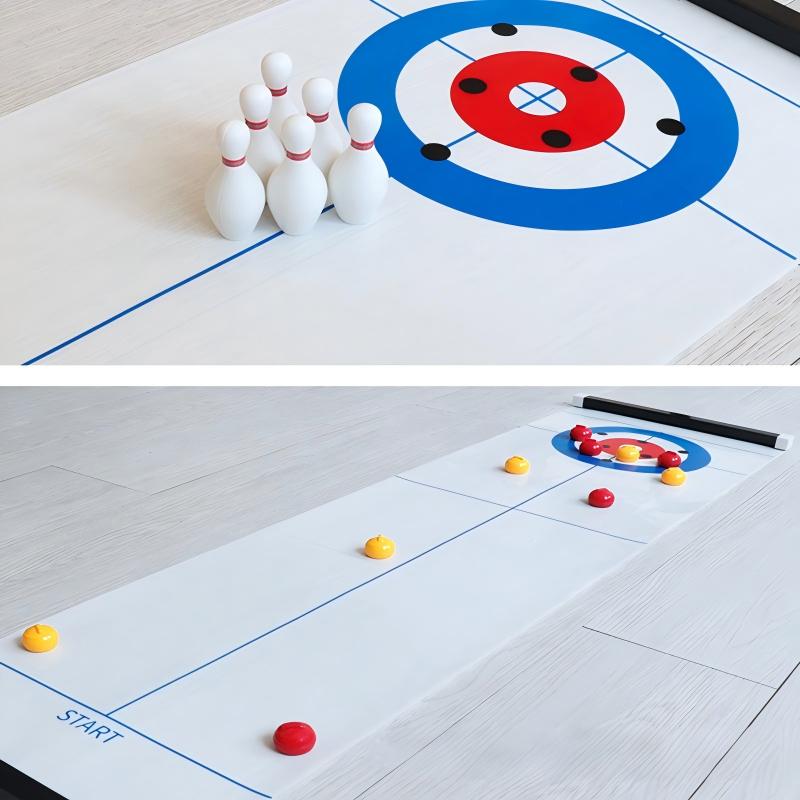 New Mini Curling&Bowling Table - Party Games Console recension och pris