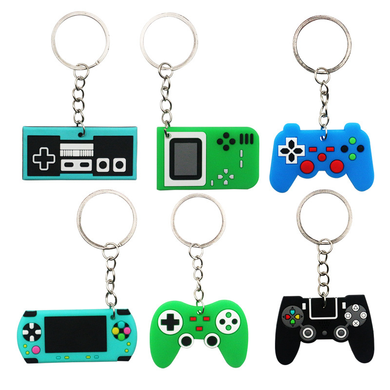 6/12PCS PVC Keychain Gamepad G - Party Games Console recension och pris