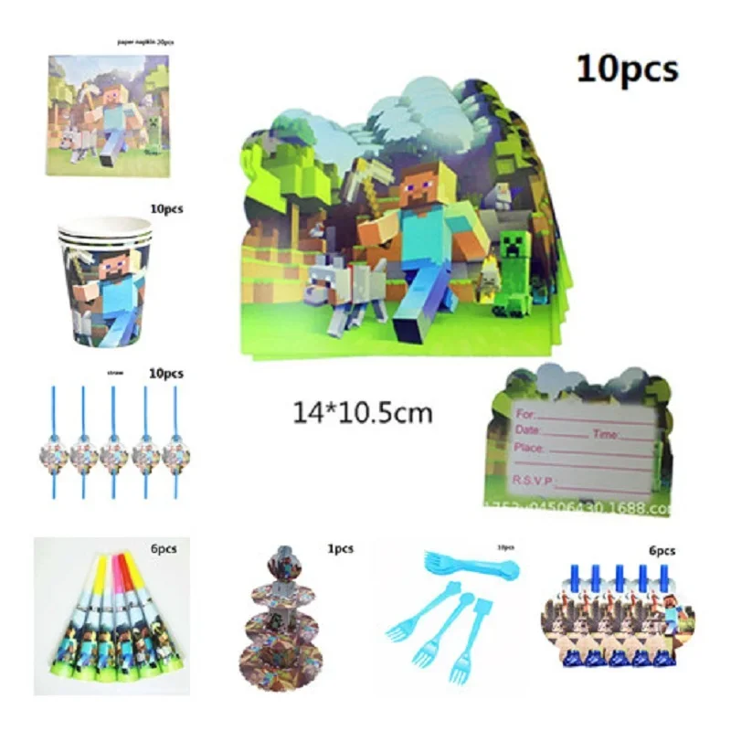 MC Pixel Paper Card Minecrafte - Party Games Minecraft recension och pris