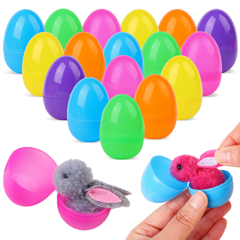 24/48Pcs Cute Easter Egg with  - Party Games Egg recension och pris